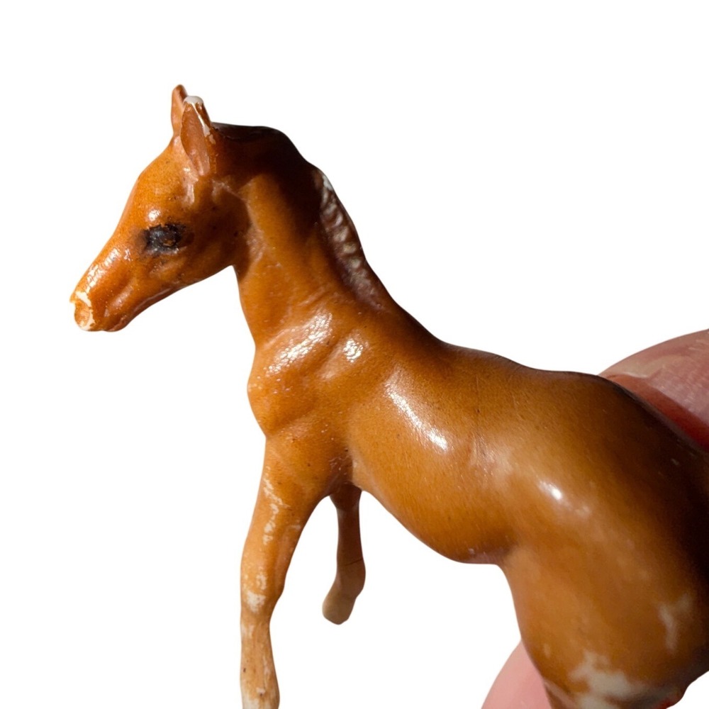 Breyer Stablemate Horse Foal Figurine‎ Brown Excellent Vintage Miniature